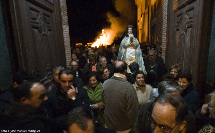 foto de virgen de los pegotes