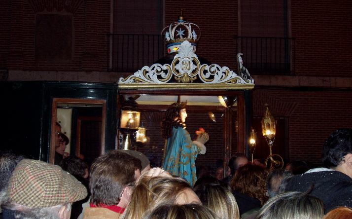 foto de virgen de los pegotes