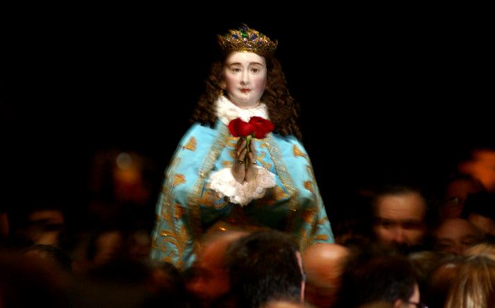 foto de virgen de los pegotes