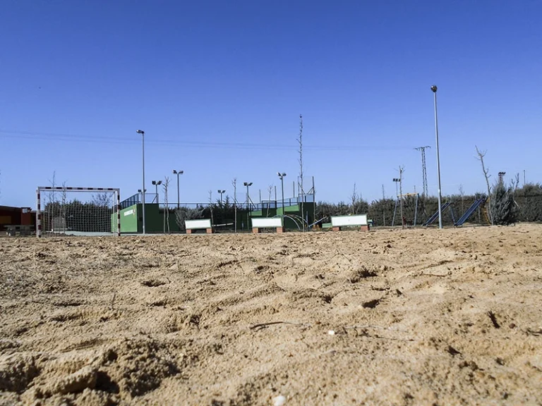 Campo de fútbol playa — Polideportivo Municipal